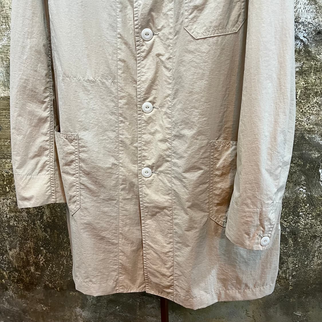 단톤 빔즈 별주 나일론 코트 42 상품이미지3