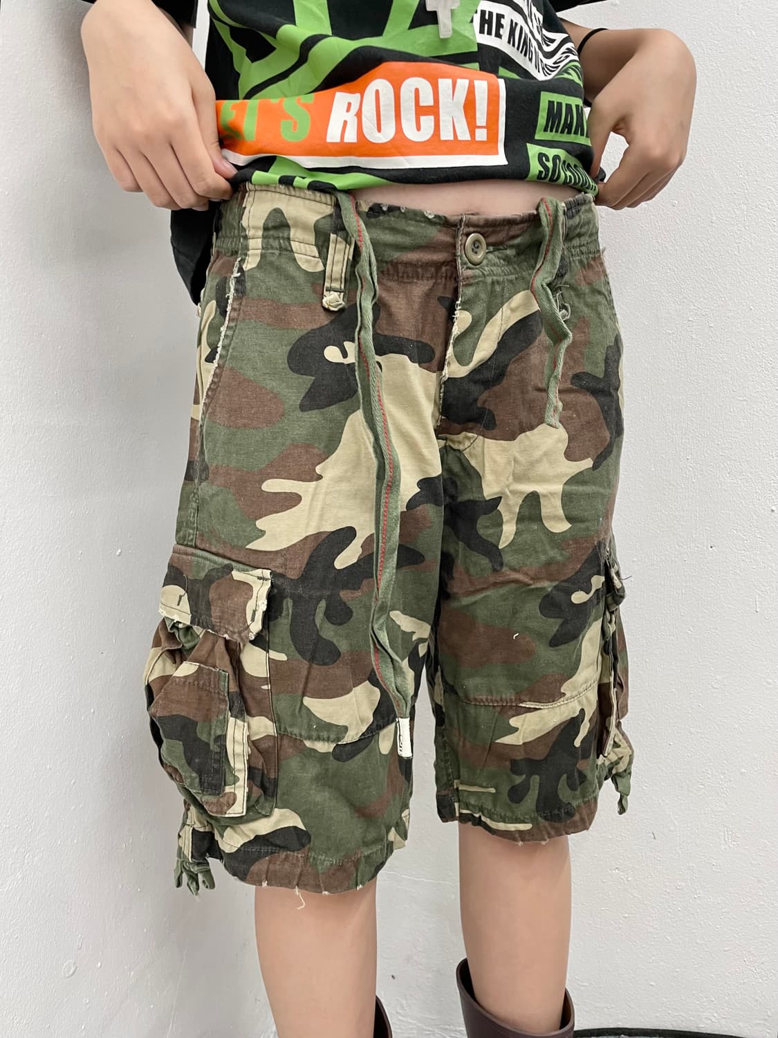 카모 카고 버뮤다 팬츠 상품이미지5