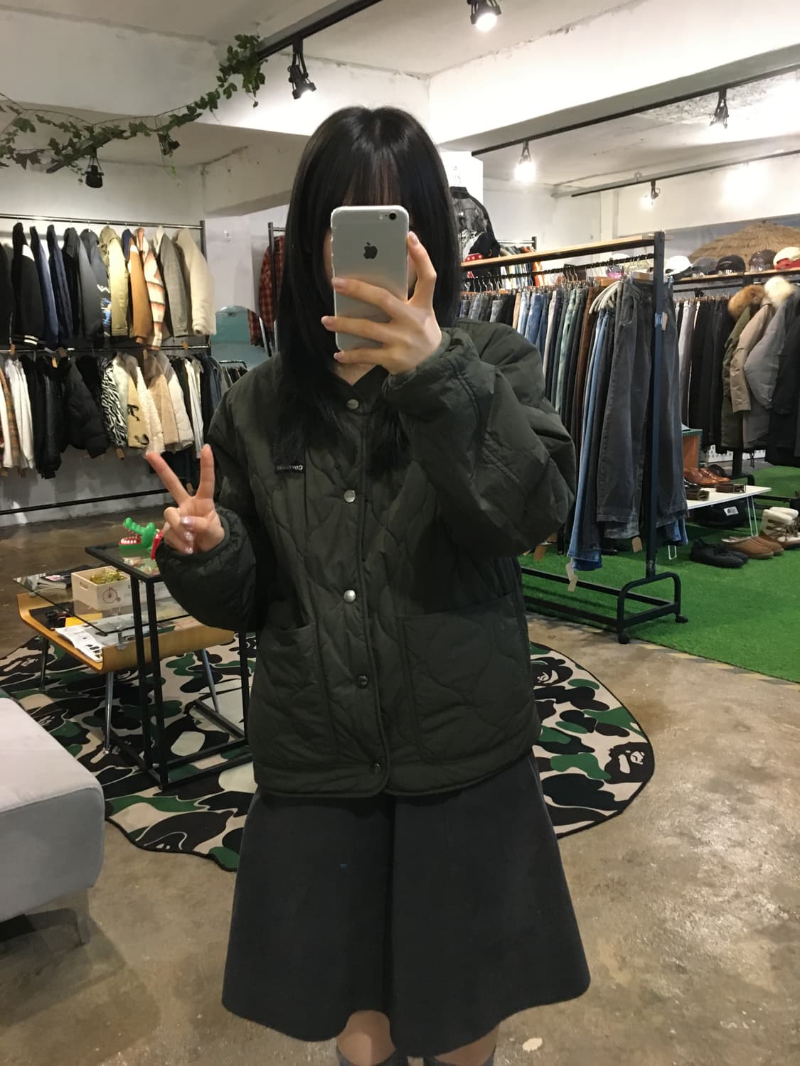 커버낫 리버시블 플리스 자켓 브라운 상품이미지7