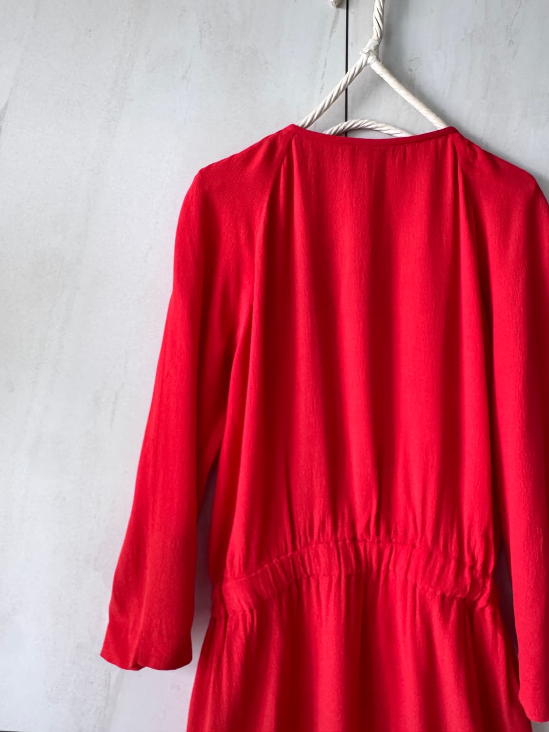 컨디션 촤상 sandro 레드 원피스 사이즈 2(55사이즈) 상품이미지8