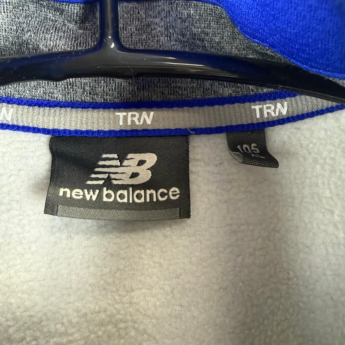 (무료배송)105) 뉴발란스 기모 트랙탑 져지 그레이 상품이미지3