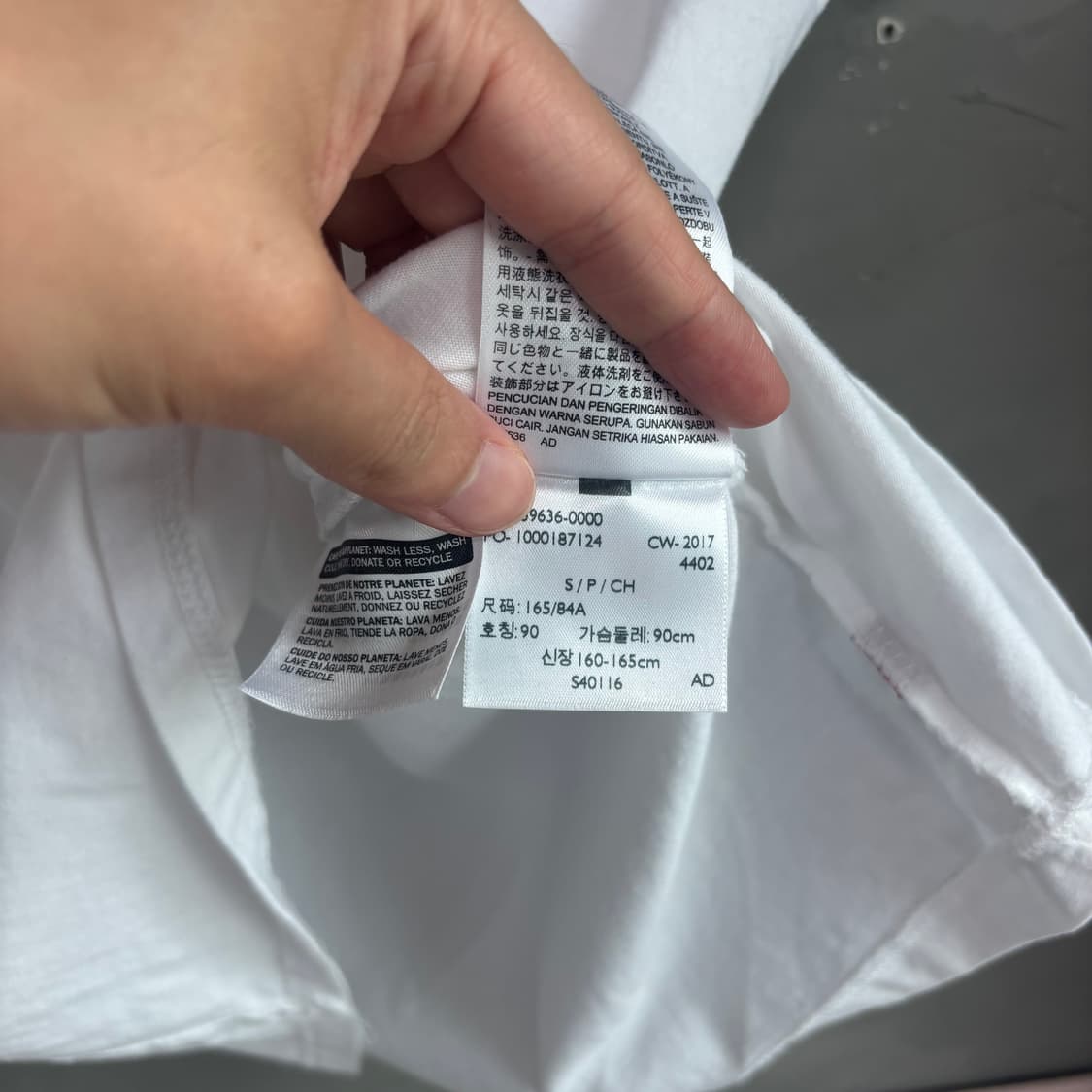 리바이스 빅로고 반팔 화이트 상품이미지3