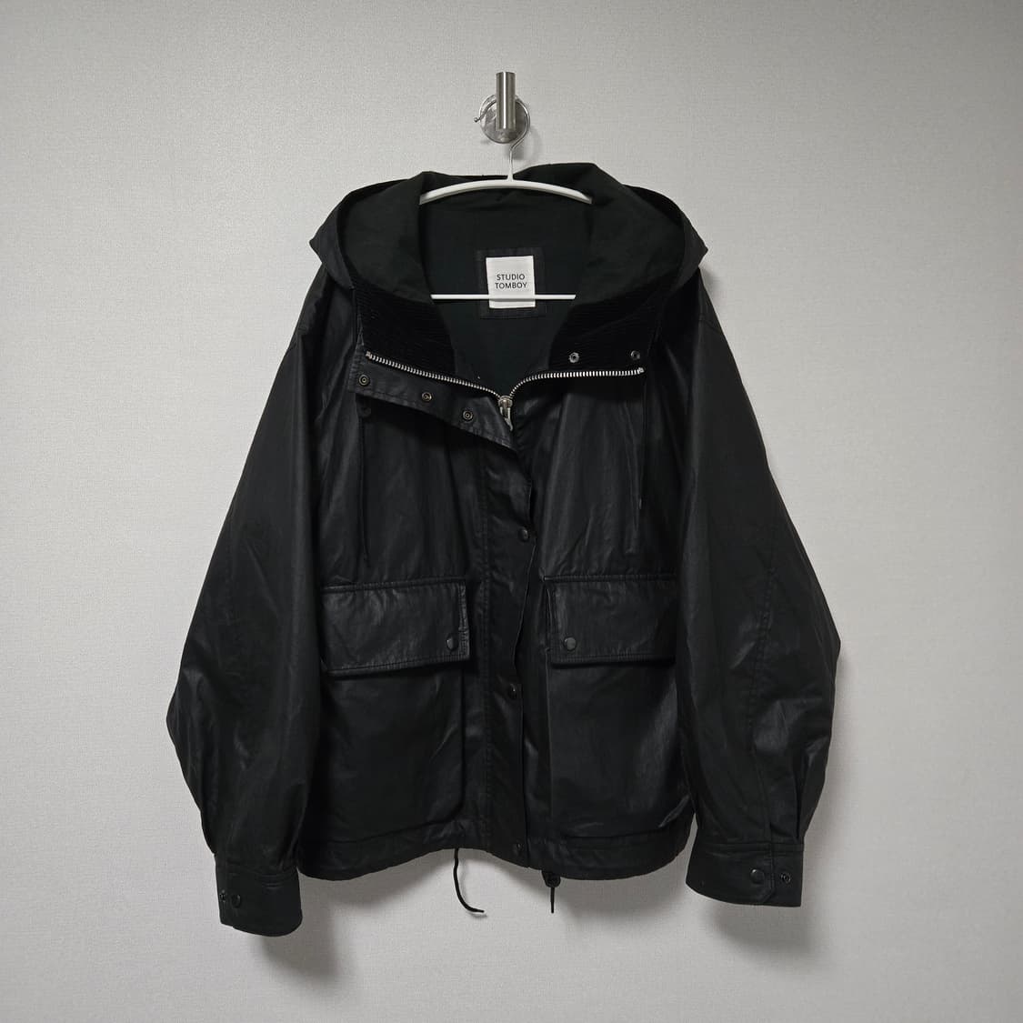 스튜디오톰보이 2020 왁스 코튼 코팅 자켓 / 여성 자켓/ 여자 자켓  상품이미지3