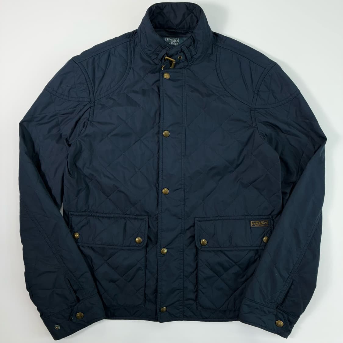 Polo  폴로 랄프로렌 네이비 퀼팅 바이커 패디드 자켓 상품이미지1
