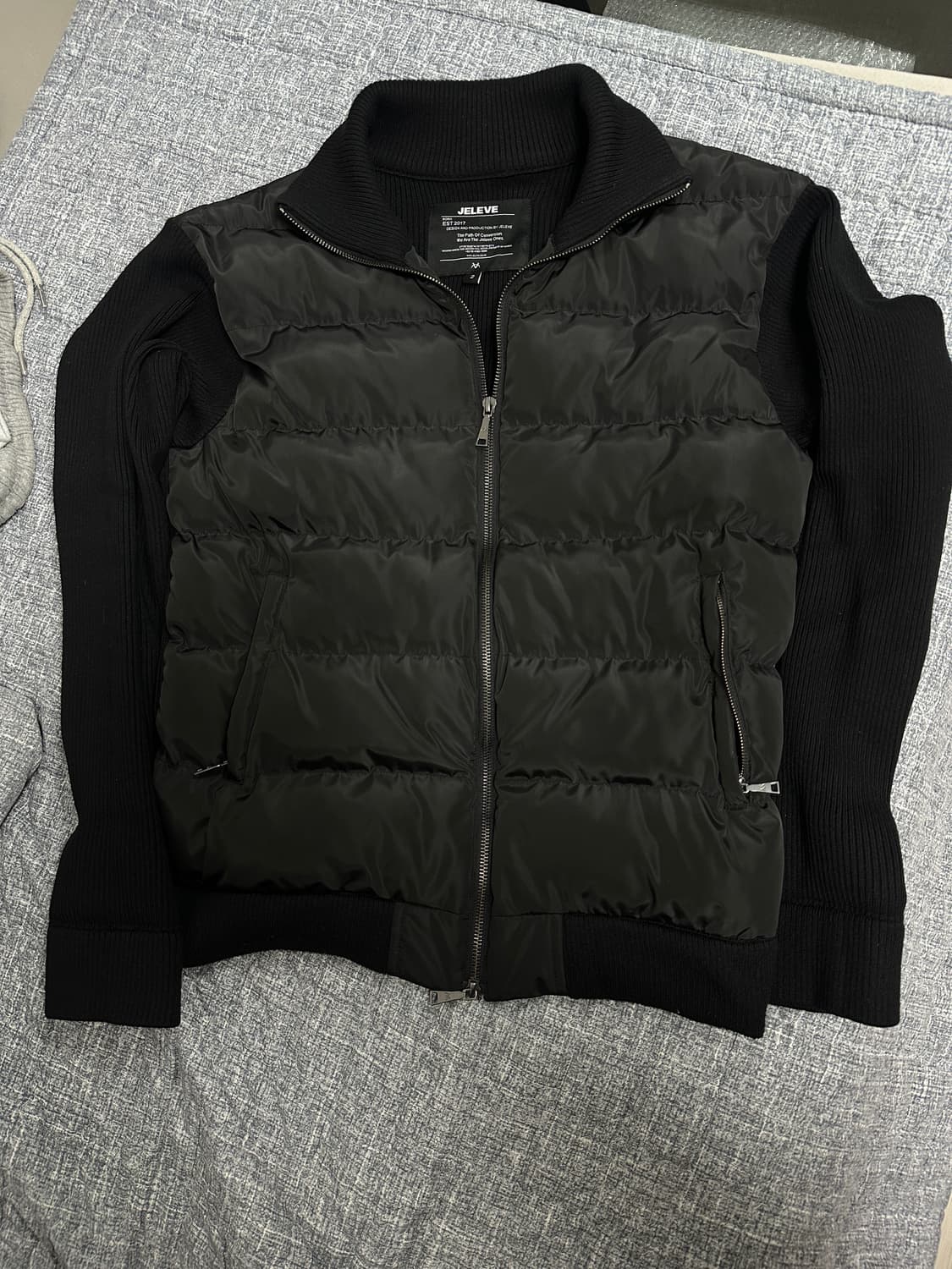 [2]제이엘브 니트패딩 상품이미지1