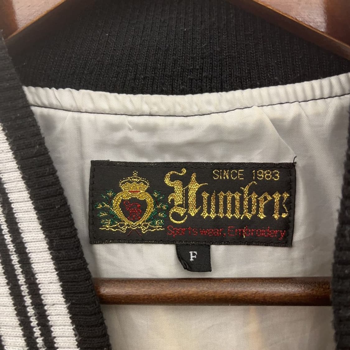 험버 올드스쿨 일본풍 스트릿 스카쟌 바시티자켓 F C08176 상품이미지5