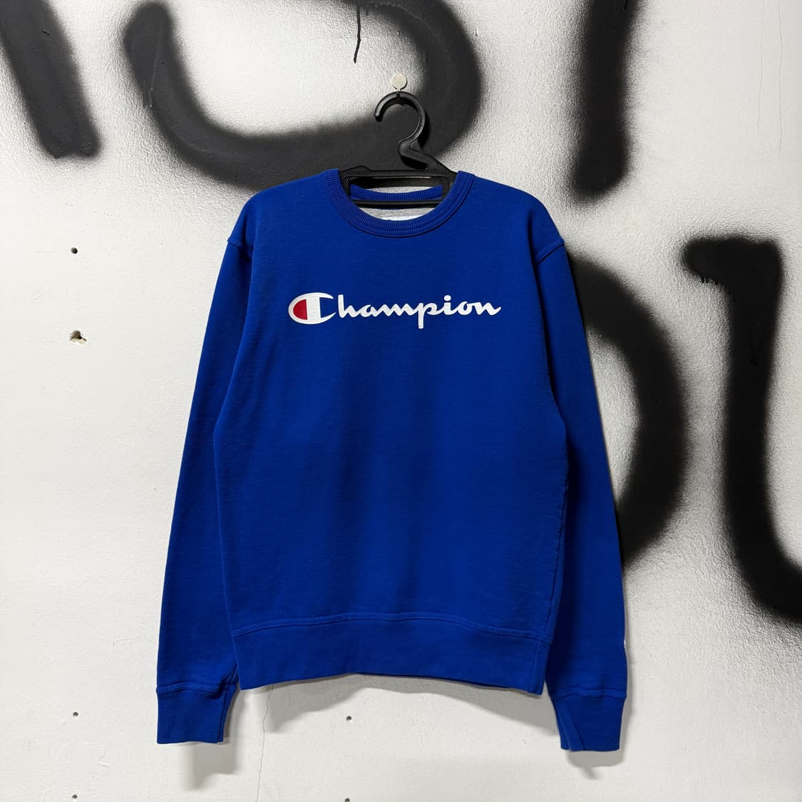 챔피온 빅 로고 프린팅 스웻 셔츠 맨투맨 상품이미지1