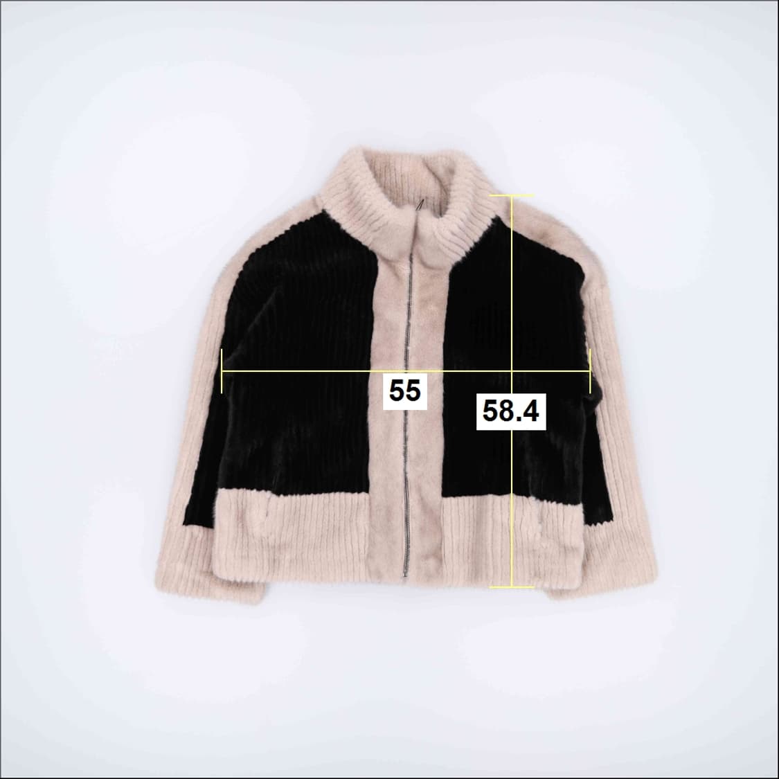 [66] 새상품 리오벨 리버시블 페이크퍼 자켓 0105J 상품이미지8