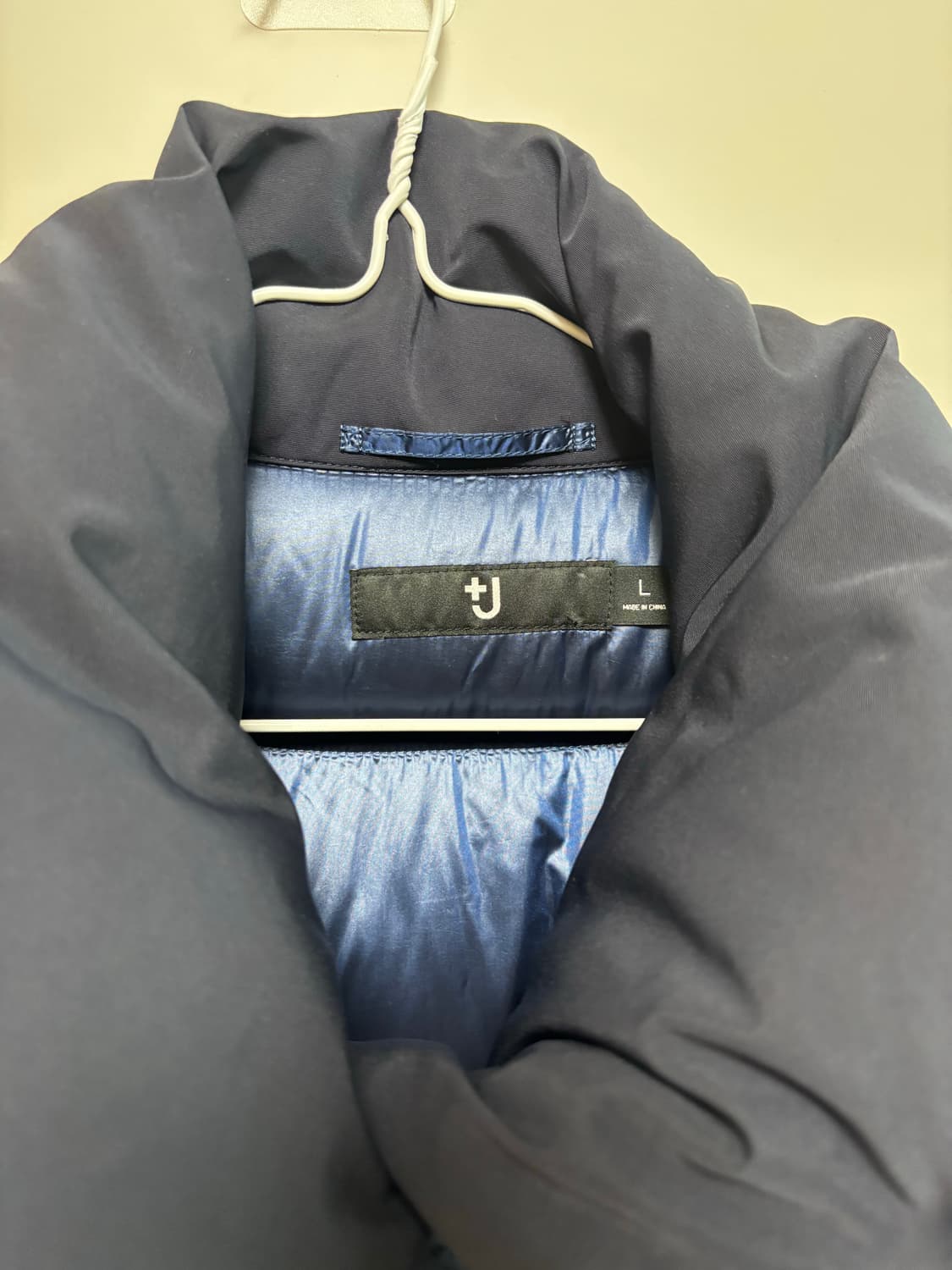 유니클로 질샌더 J+라인 네이비 패딩  상품이미지2