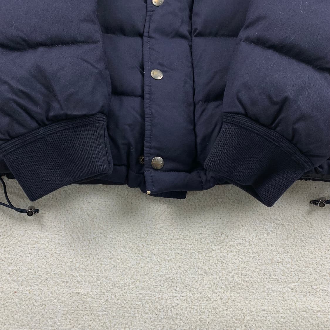 몽클레어 HEM GIUBBOTTO 다운 패딩 자켓 네이비 상품이미지3