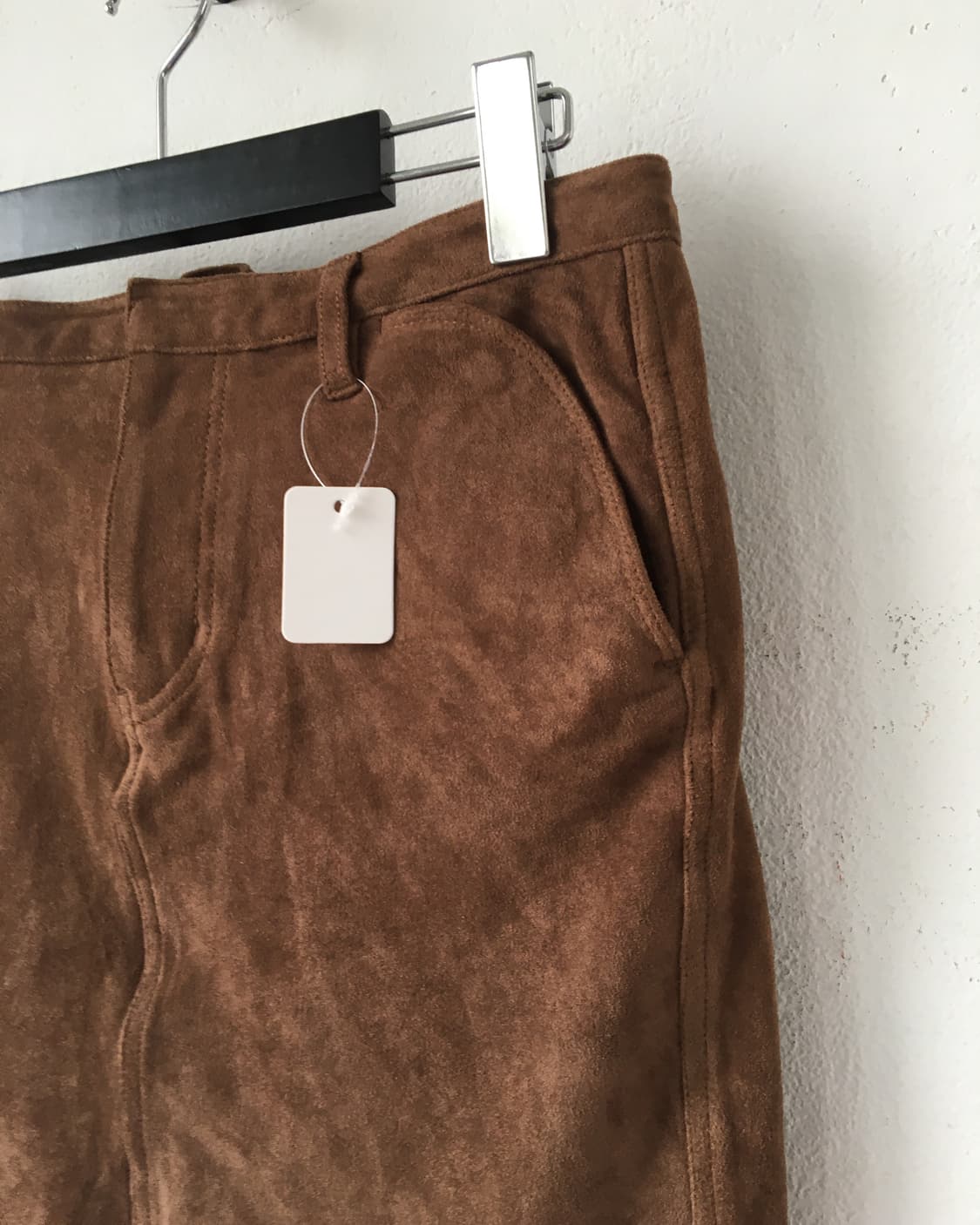 Suede midi skirt 상품이미지4