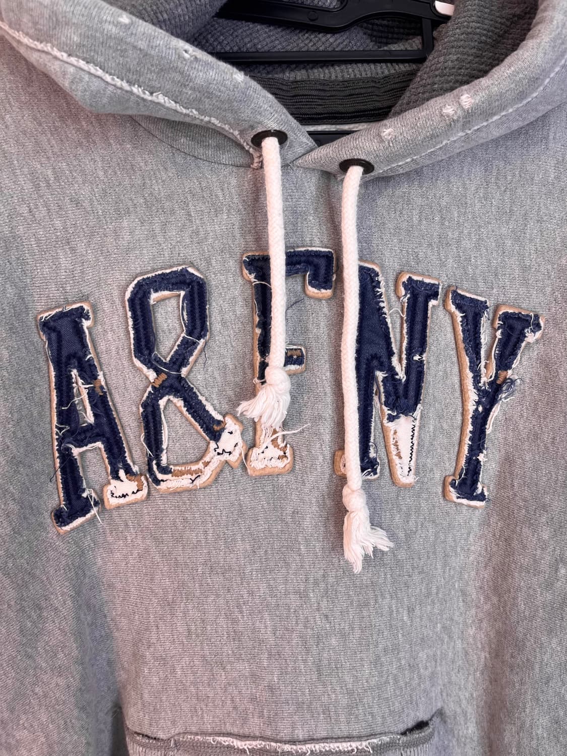 아베크롬비 회색 후드티 A&F [S size] 상품이미지5