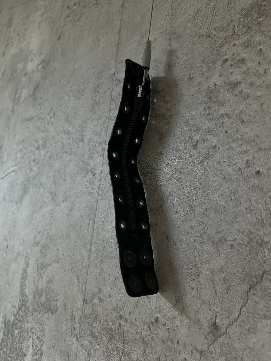 넘버나인 2005년  "Nightcrawler" 가죽 지퍼 팔찌 상품이미지3