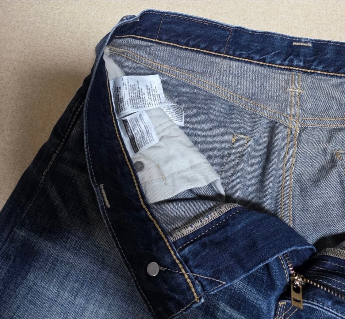 리바이스 505 워싱 데님바지 상품이미지3