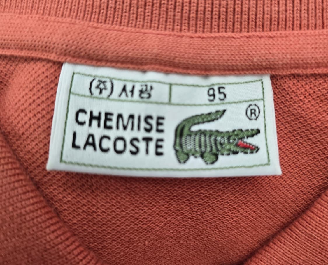 라코스테 여성 카라티.  싸이즈 95 상품이미지4