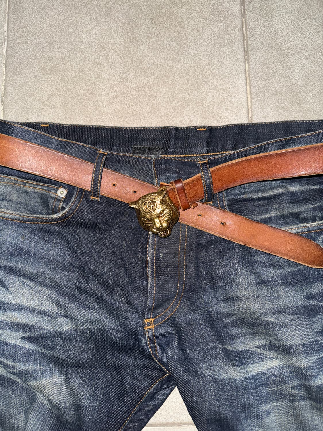 구찌 타이거 벨트 상품이미지3