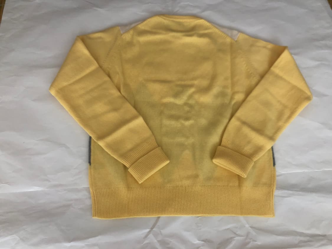 BALLANTYNE(발란타인) 아가일패턴 울 니트 스웨터 상품이미지4