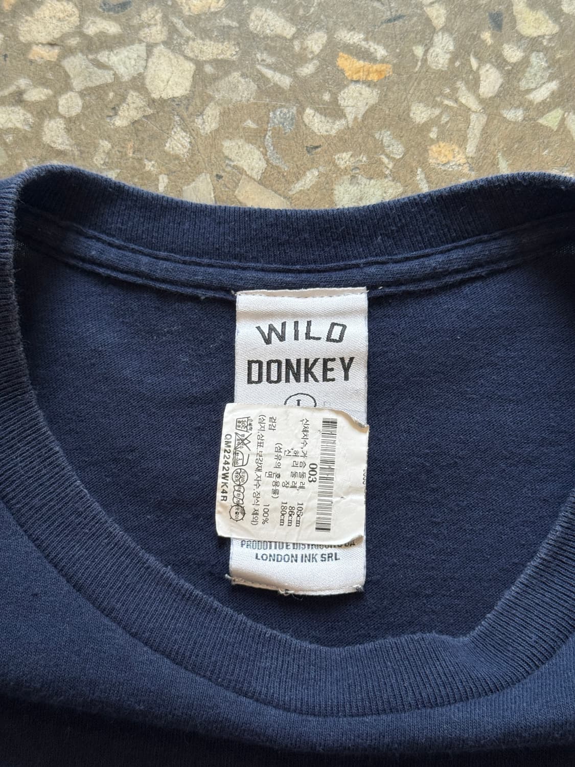 와일드동키 U.S.NAVY 반팔 티셔츠(HT7) 상품이미지3