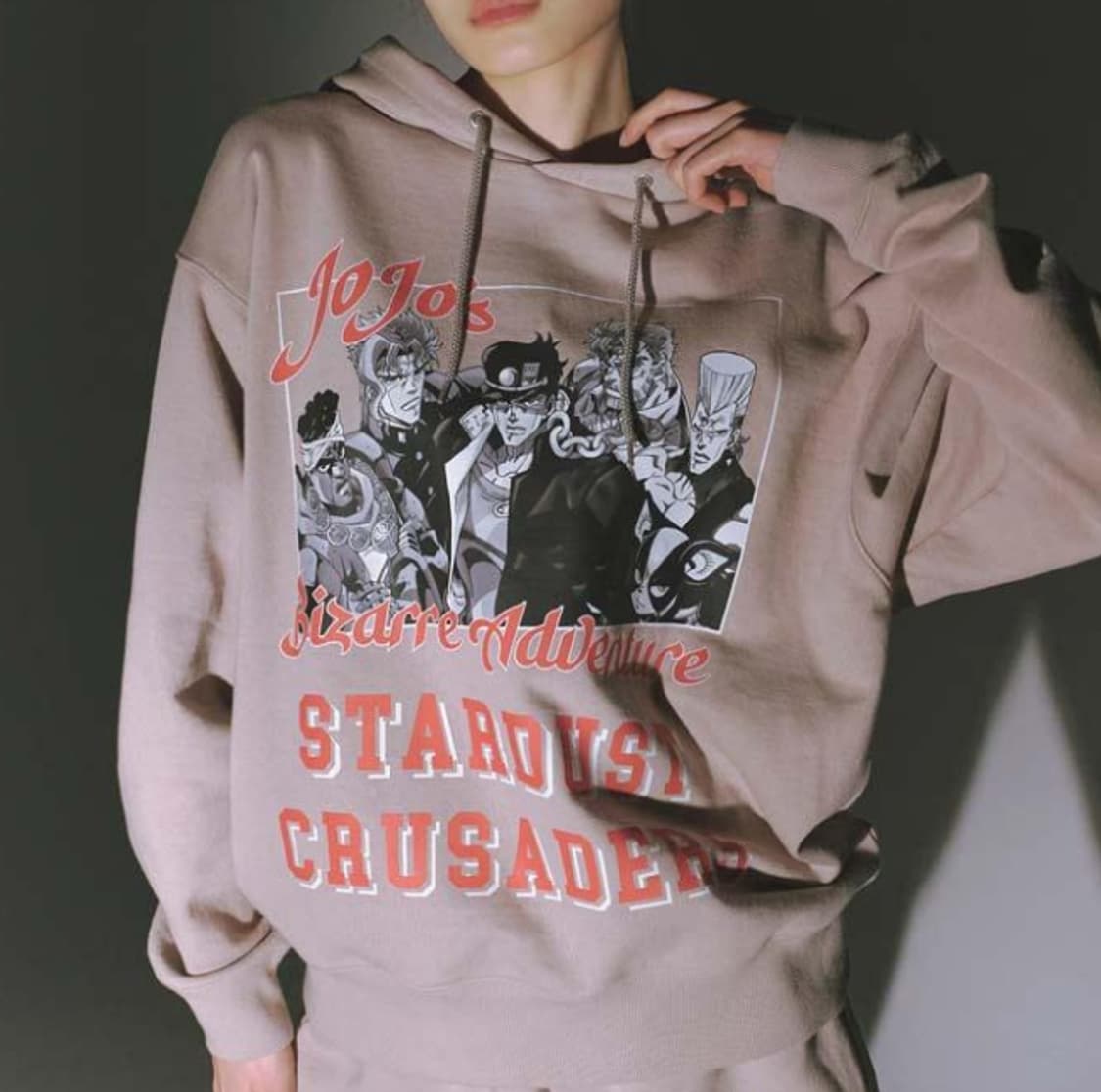 X-girl 죠죠 콜라보레이션 스웻 후디 M 상품이미지3