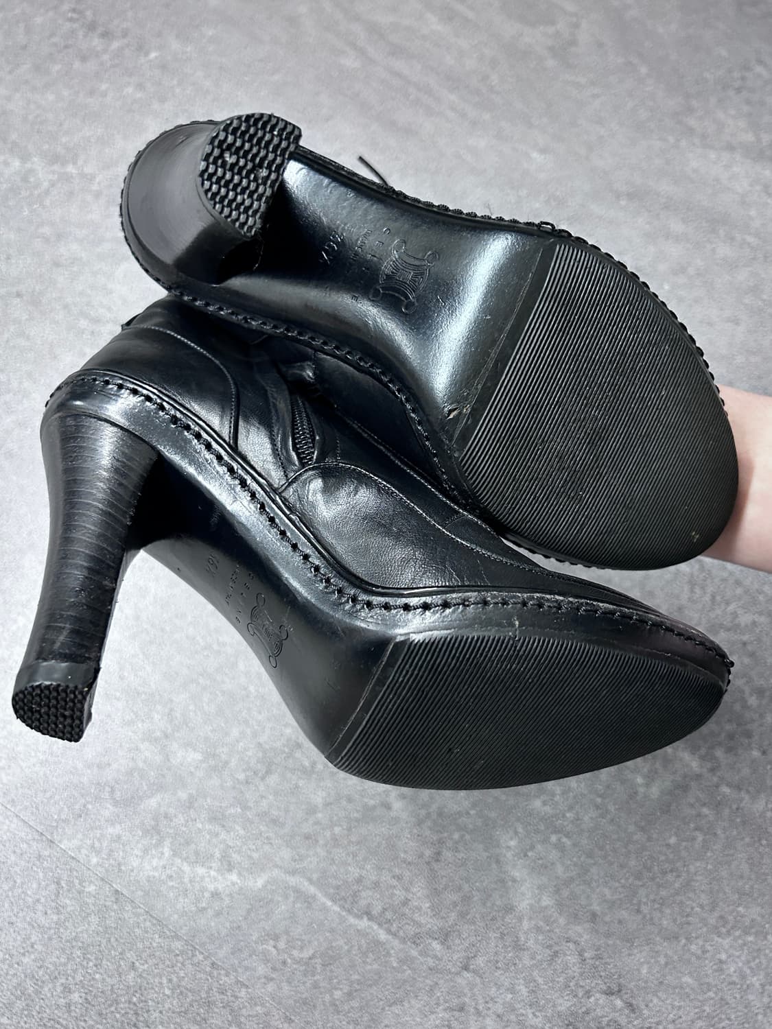 셀린느 레이스업 레더 부츠 상품이미지7