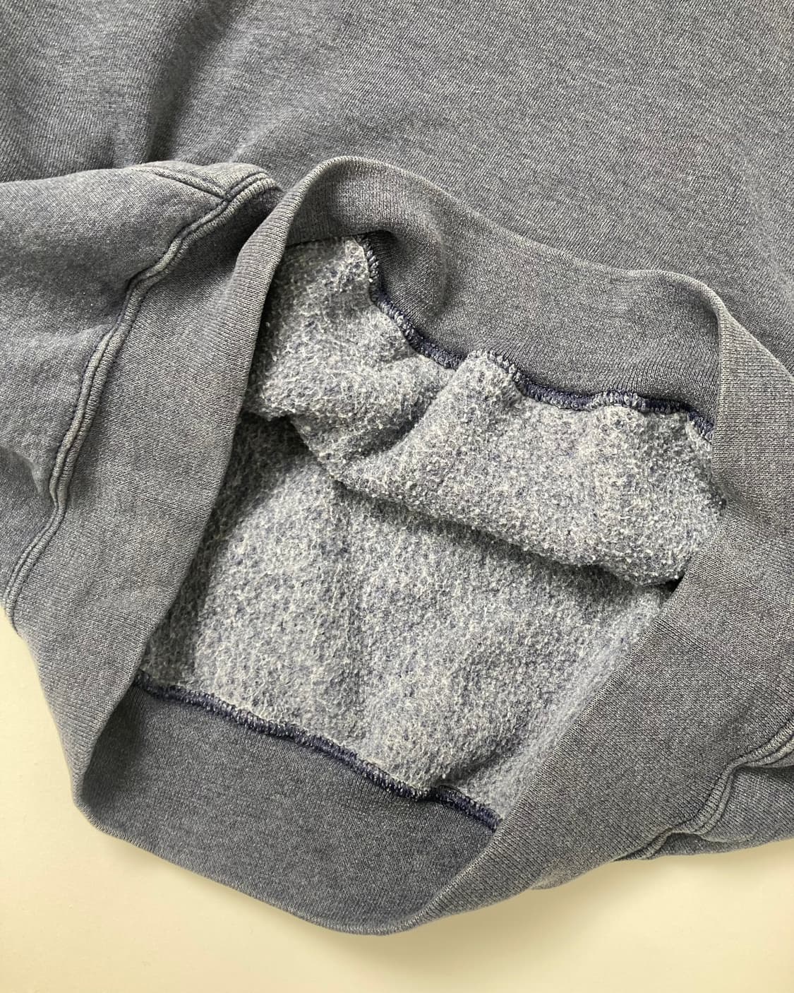 90s Russell Hoodie (charcoal blue) 상품이미지7