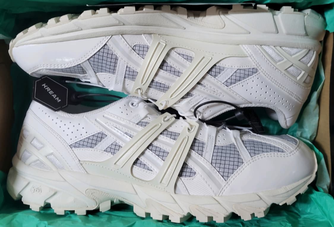 [285] 아식스 마뗑킴 젤 소노마 글레이셔 그레이 화이트 새상품 상품이미지2