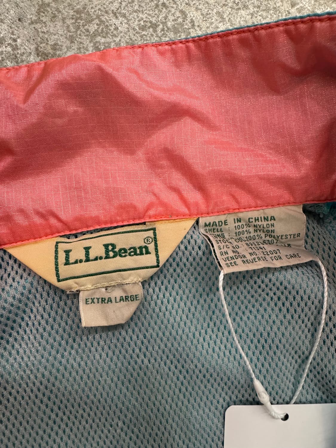 90s 엘엘빈 립스탑 패커블 아노락 상품이미지6