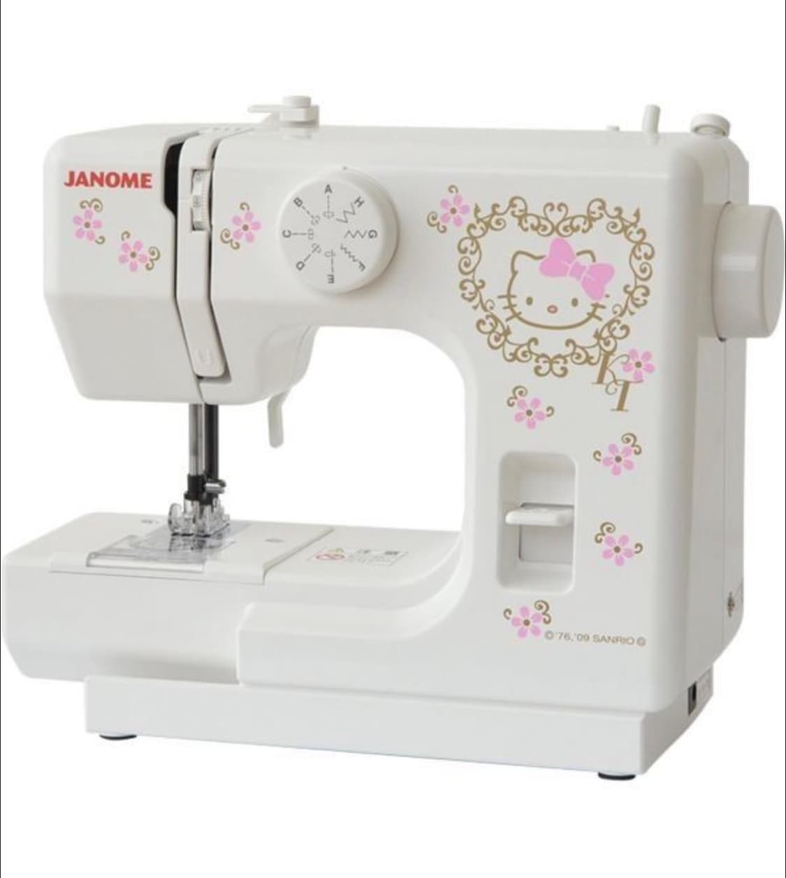 일본 헬로키티 미싱기 새상품 상품이미지1