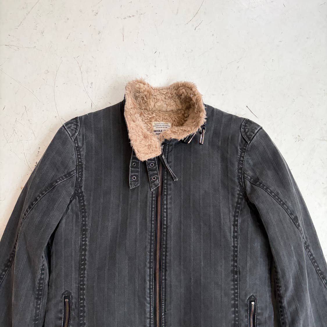 NICOLE CLUB FOR MEN 빈티지 쉐르파 자켓 S 상품이미지2