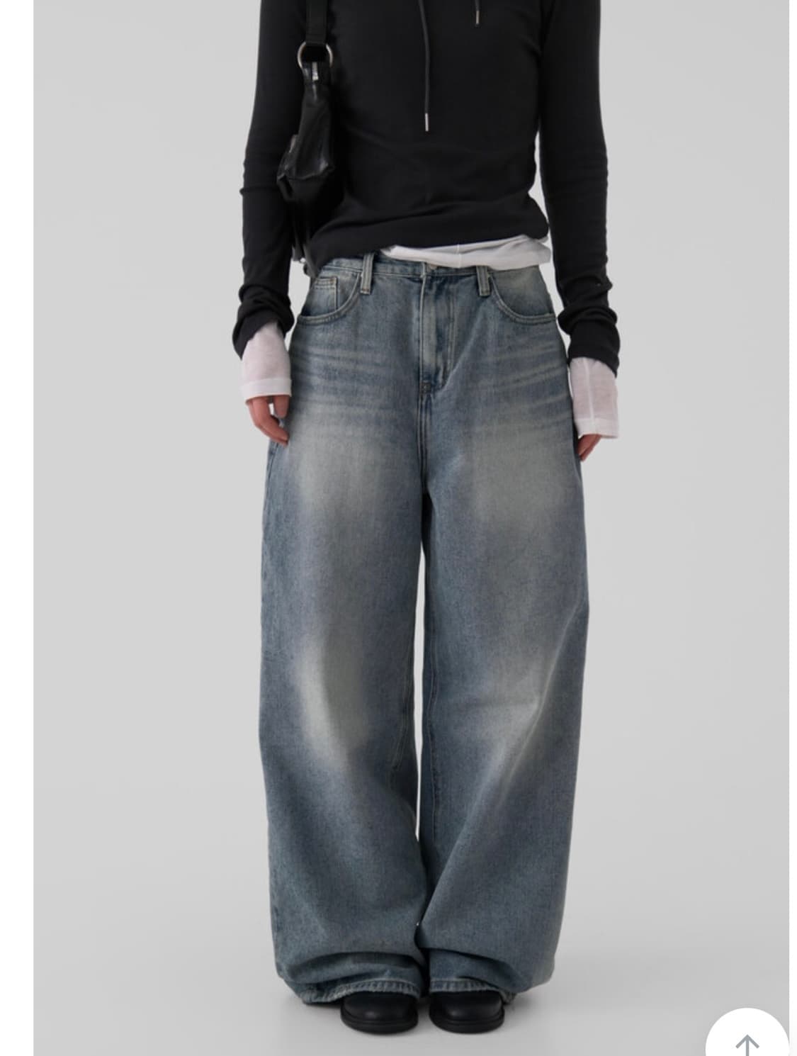 어텀 소울 와이드 데님 상품이미지1