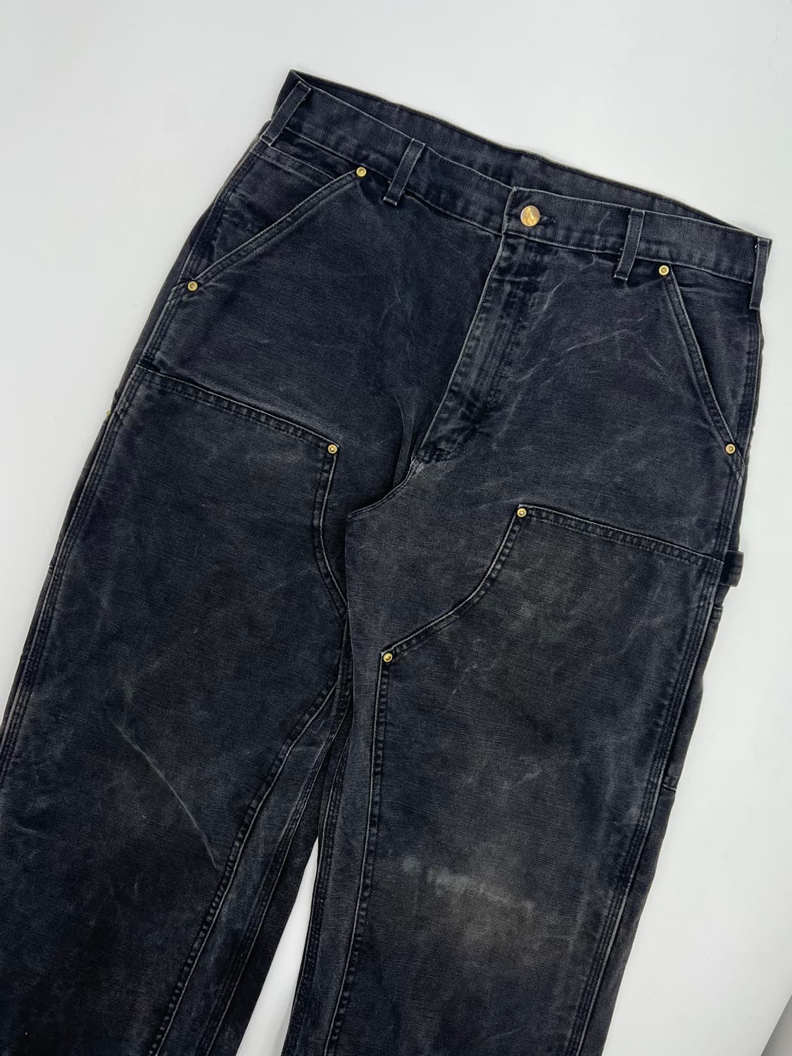 칼하트 카펜터 흑청 데님 팬츠 상품이미지2