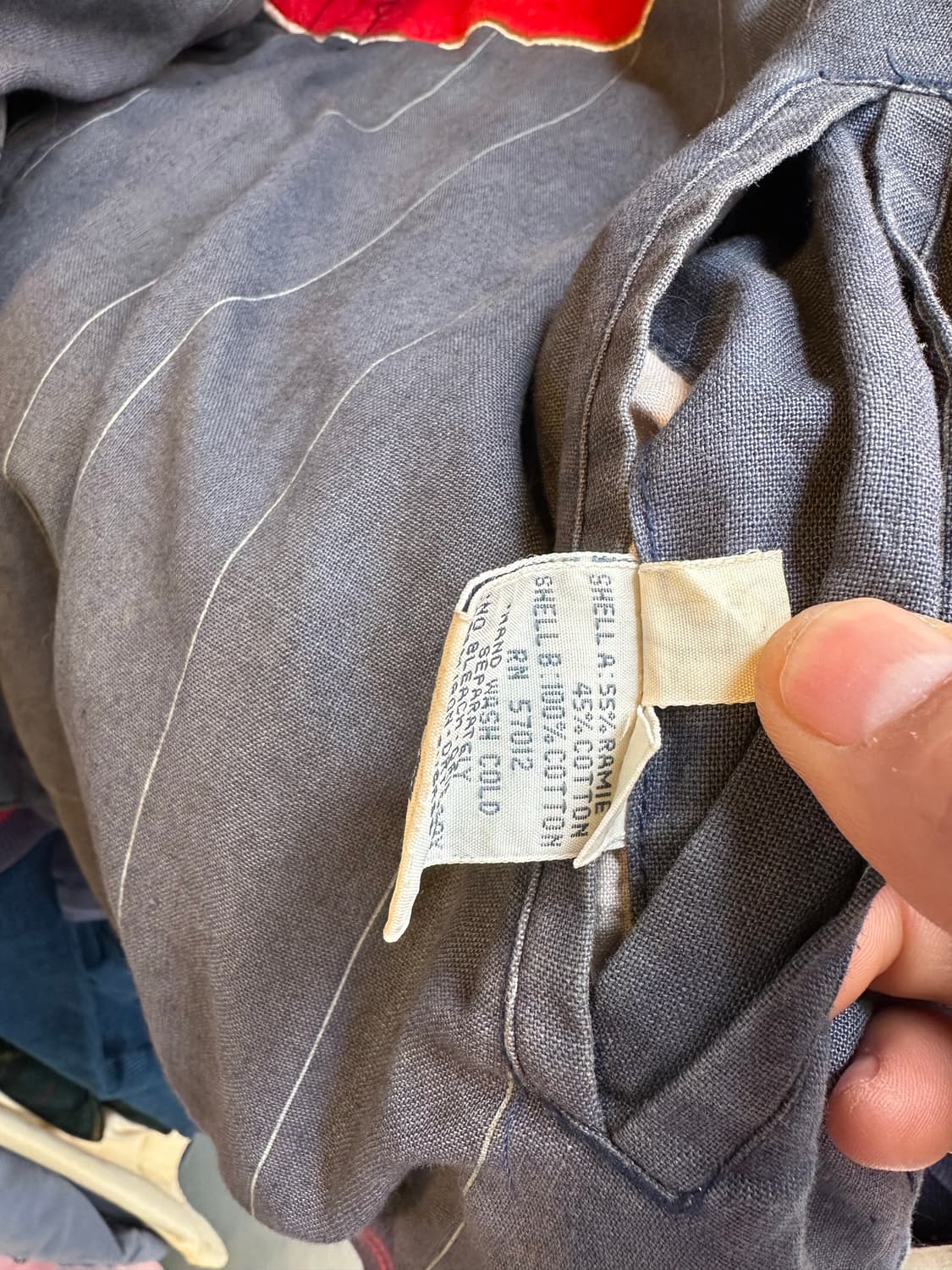 90s Mirage MLB 미네소타 트윈스 린넨 베이스볼 자켓 1991 상품이미지9