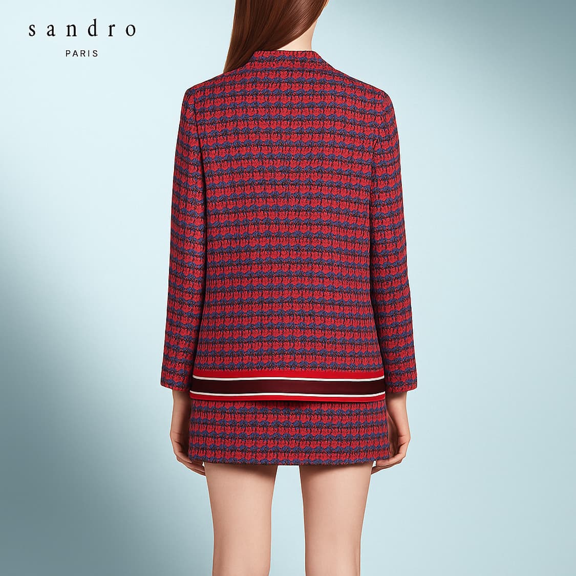 산드로 sandro 카라리스 트위드 자켓 상품이미지2