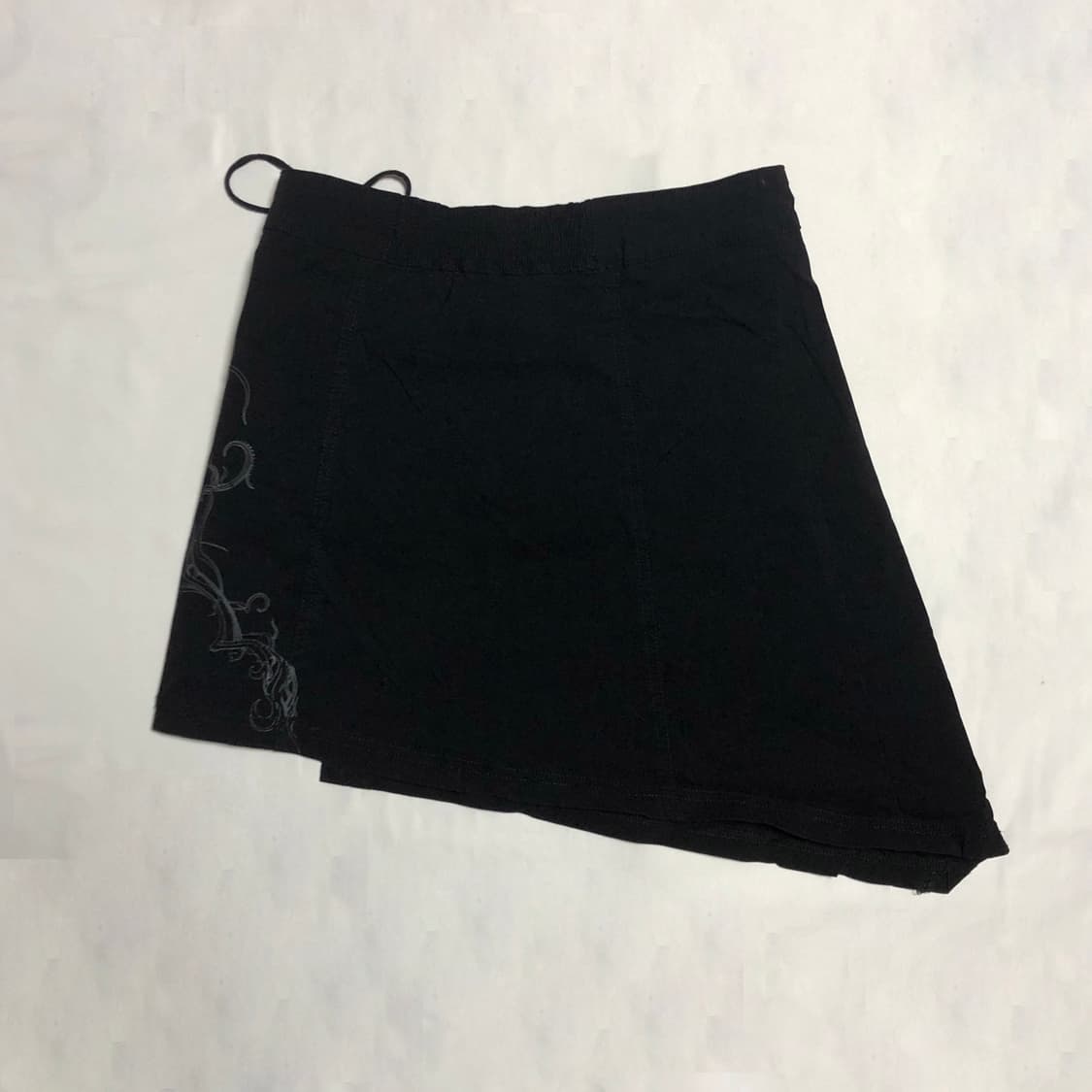 오즈온 버클 스커트 블랙 상품이미지3