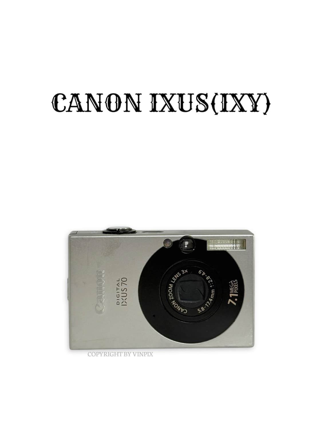 캐논 익서스 70(ixus 70) 디지털 카메라 디카 상품이미지1