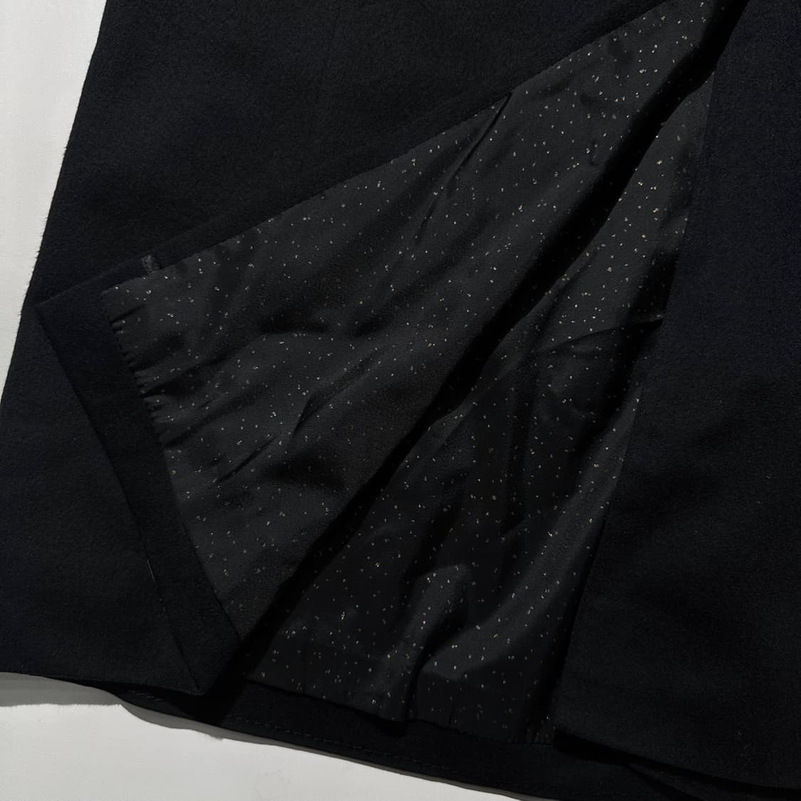 지방시 캐시미어 100% 더블 코트 블랙 상품이미지6