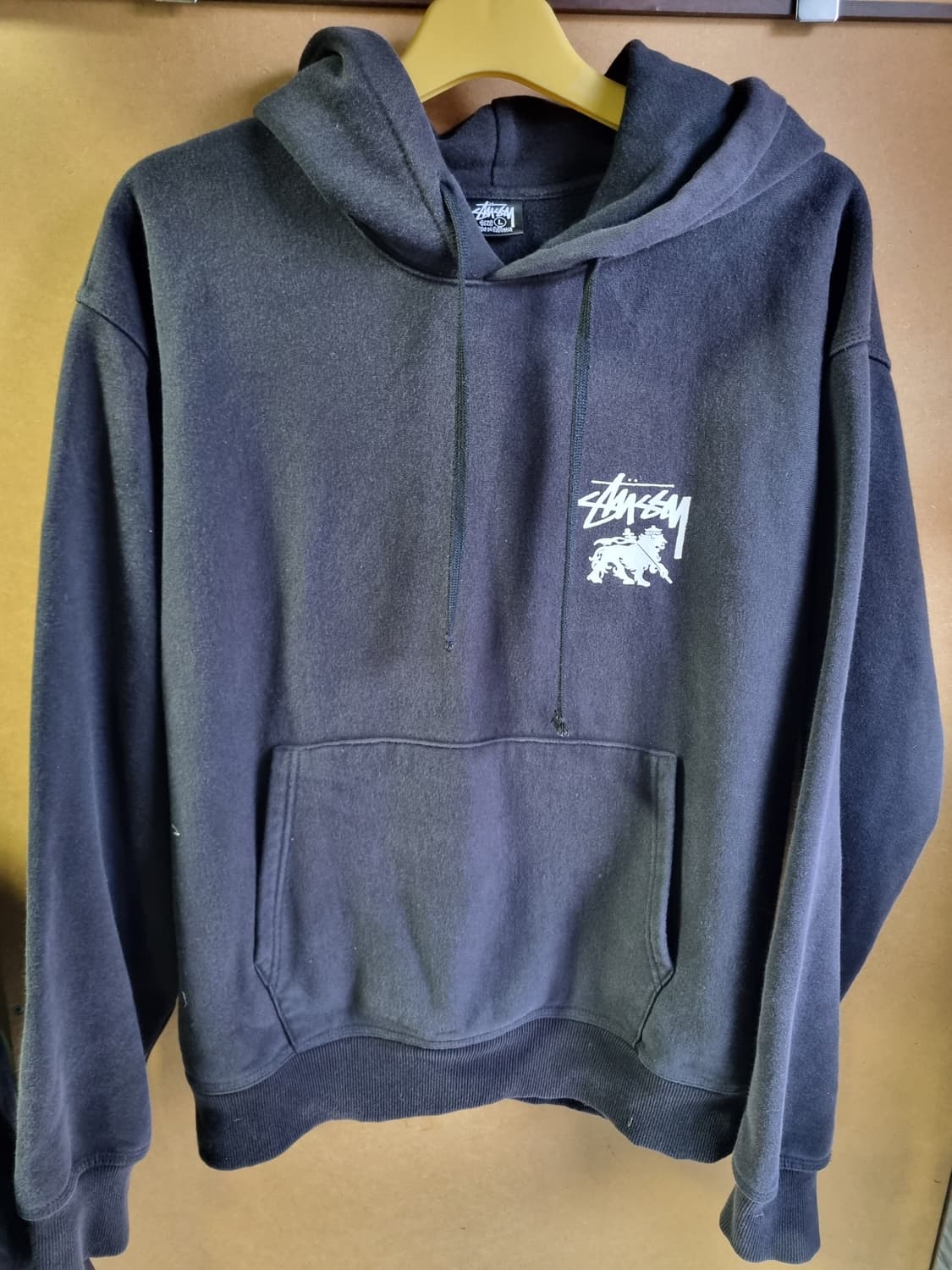 스투시 라이온 기모 후드티  상품이미지1