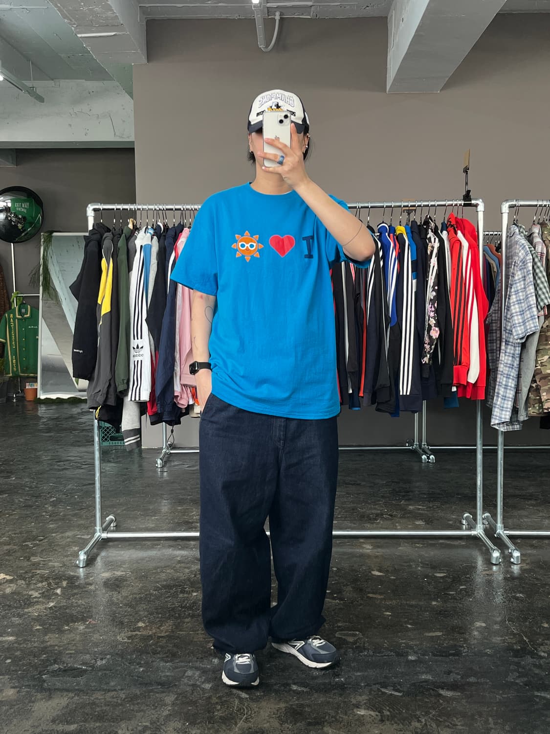 빈티지 프린팅 반팔 티셔츠 상품이미지4