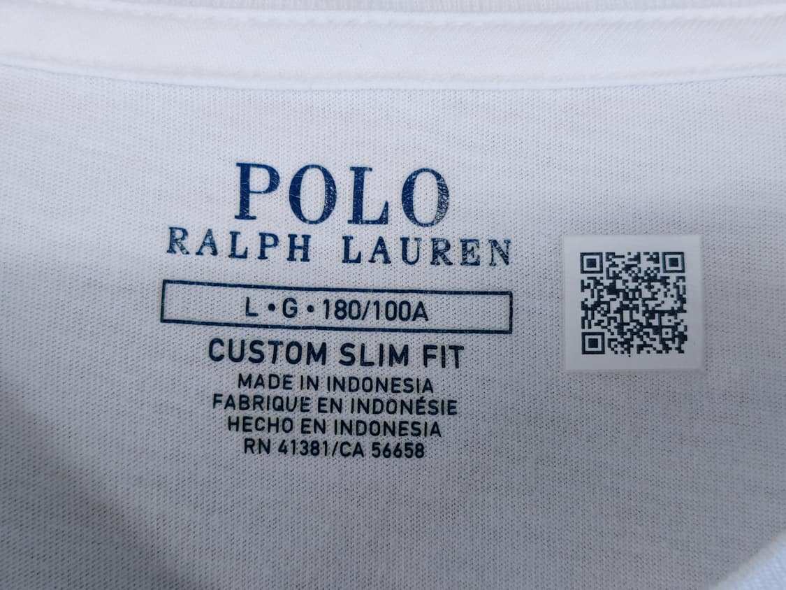POLO RALPHLAUREN 폴로 랄프로렌 반팔라운드티(흰곤) 상품이미지5