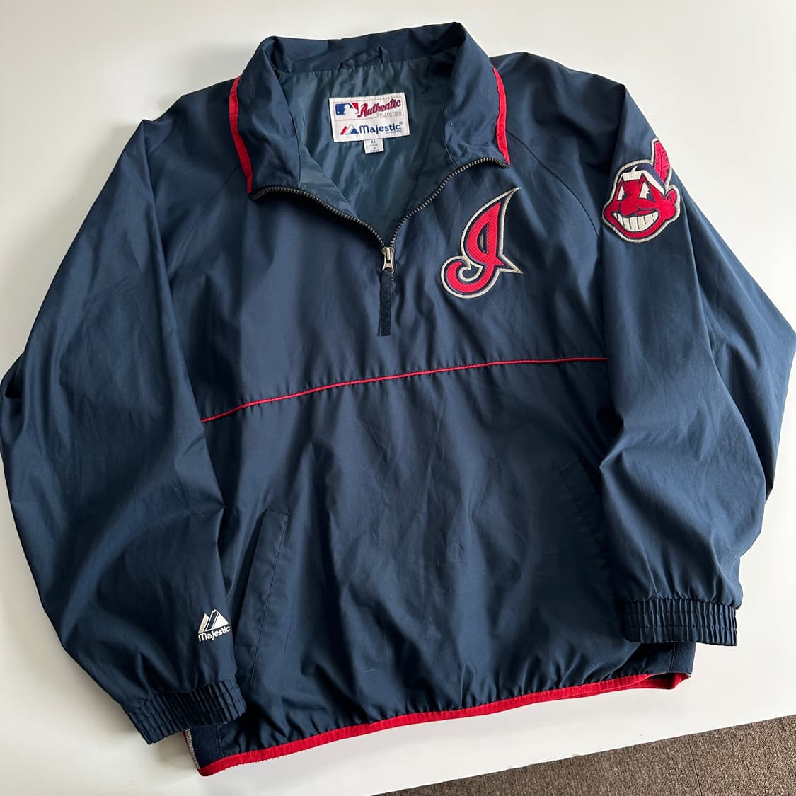 Majestic 마제스틱 mlb 클리브랜드 인디언 우븐 웜업 상품이미지3