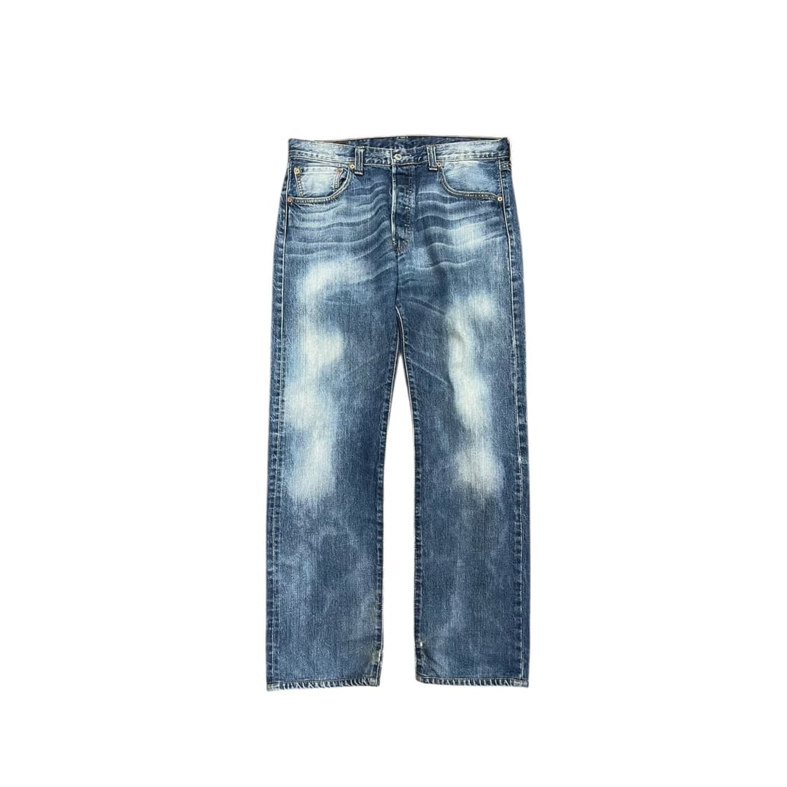 리바이스 501 페이드 워시드 데님팬츠 상품이미지2