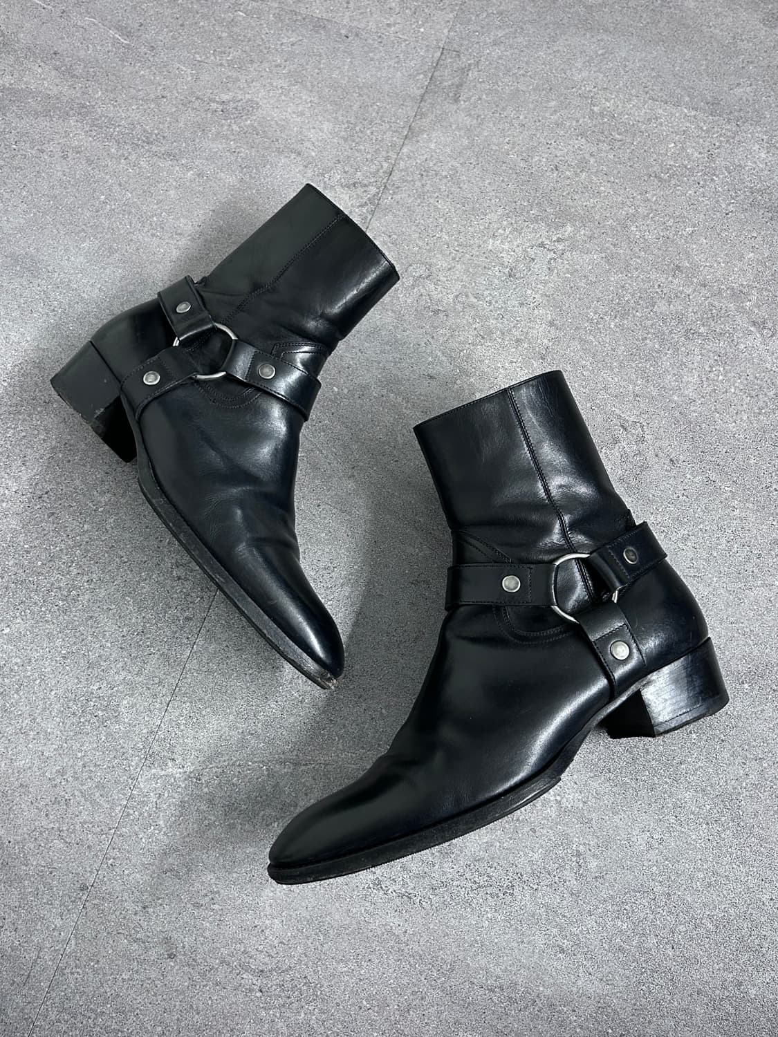 생로랑 16fw 에디기 하네스 부츠 상품이미지1