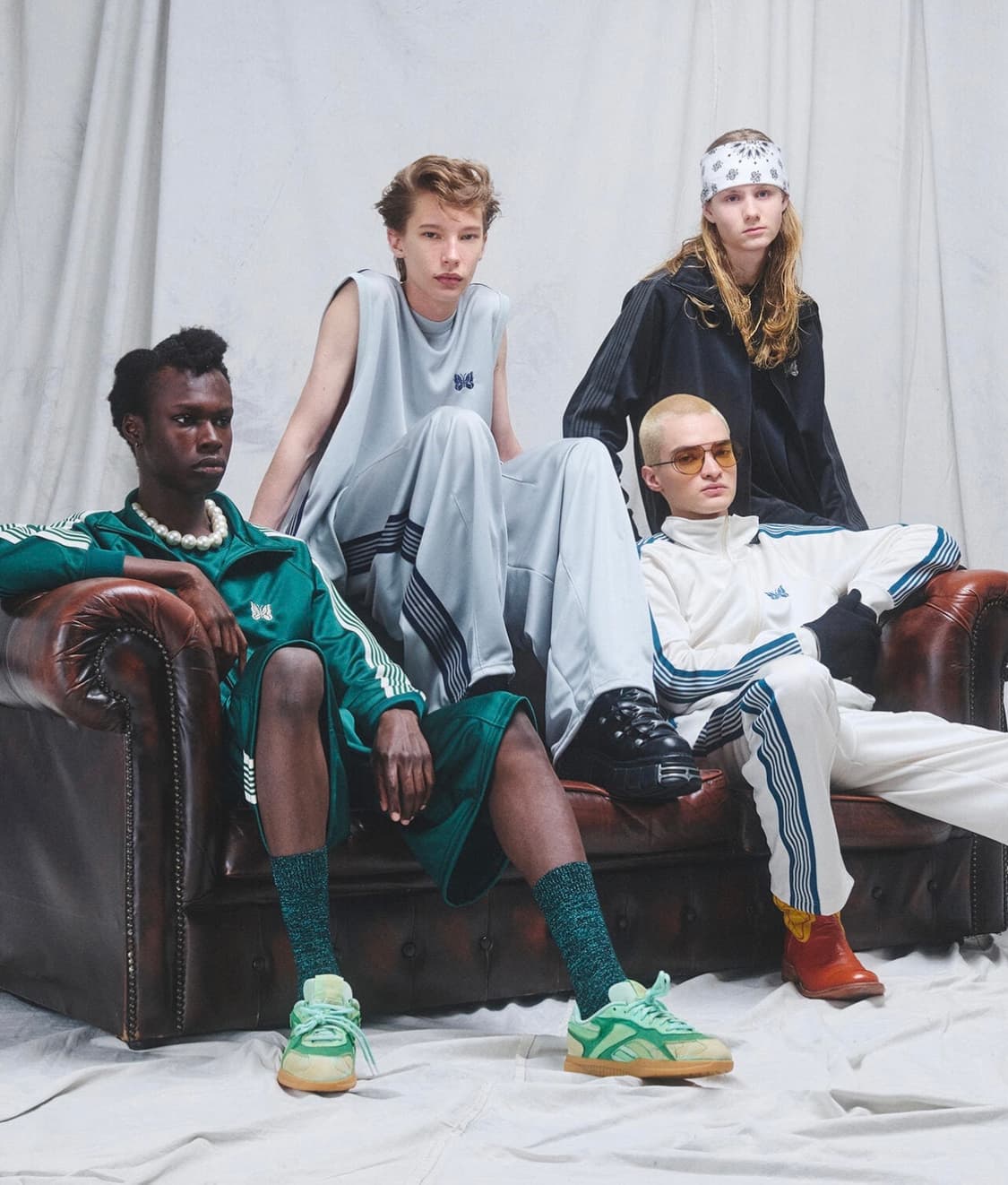 니들스 트랙자켓 화이트 NEEDLES TRACK JACKET 상품이미지4