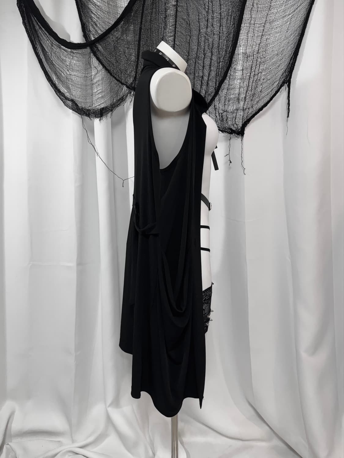 black detail long cardgian 상품이미지5