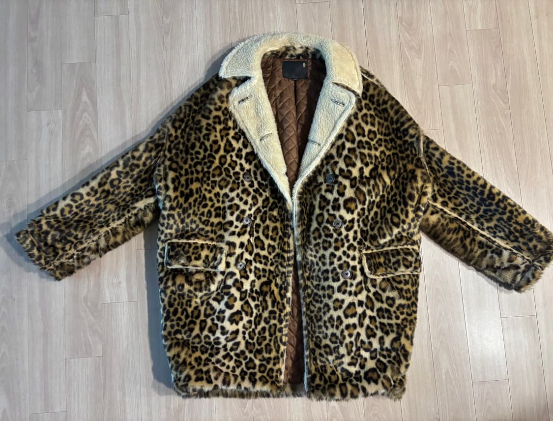 R13 oversized Leopad coat 상품이미지5