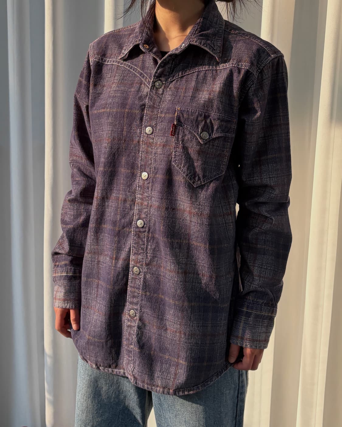 [M]리바이스 타입원 코듀로이 웨스턴 셔츠 상품이미지1