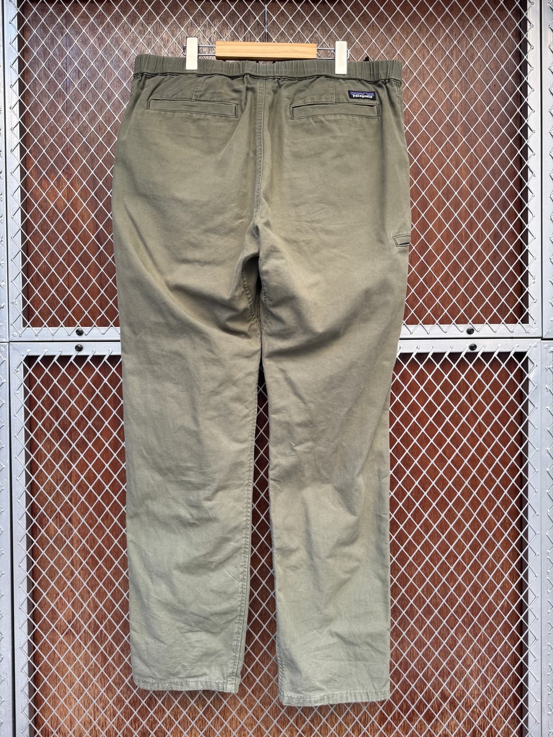 파타고니아 오가닉코튼 팬츠 카키 XL 상품이미지7