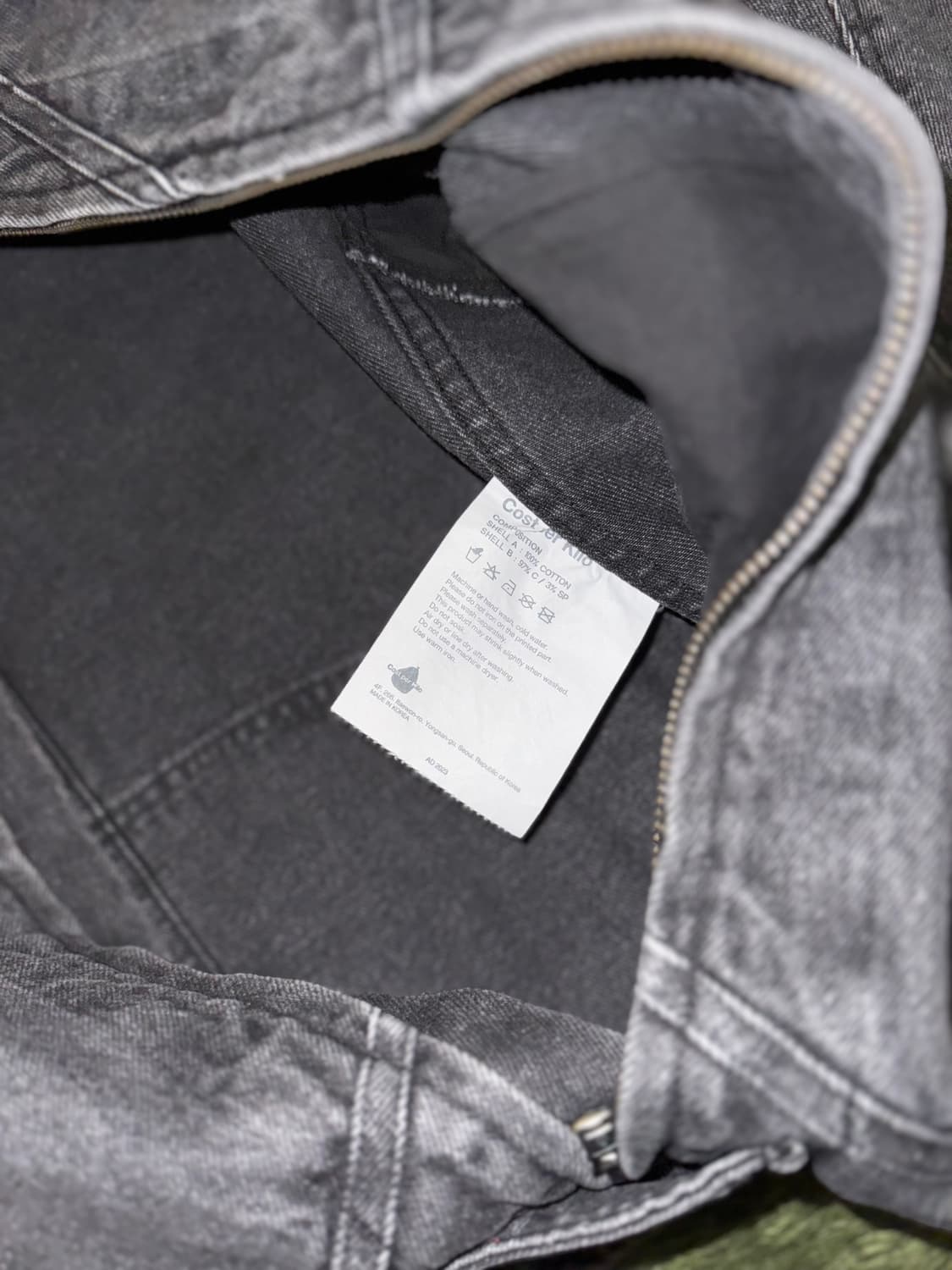 [XL] 코스트퍼킬로 V3 숄더 패디드 데님 모터사이클 자켓 상품이미지7