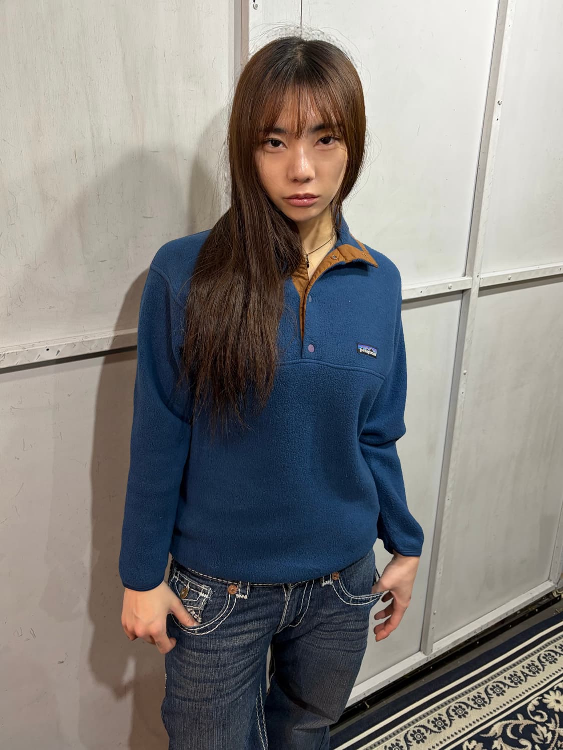 PATAGONIA synchilla navy fleece  상품이미지1