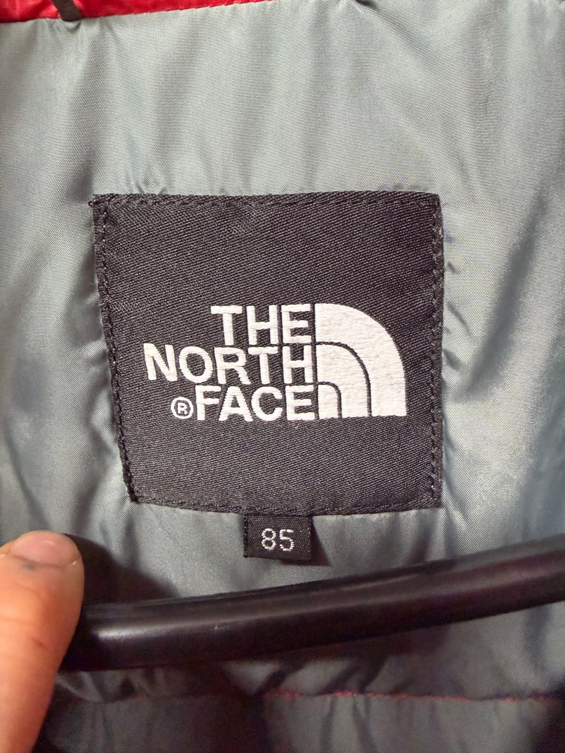 노스페이스 700 눕시 구스다운 패딩 레드 상품이미지5